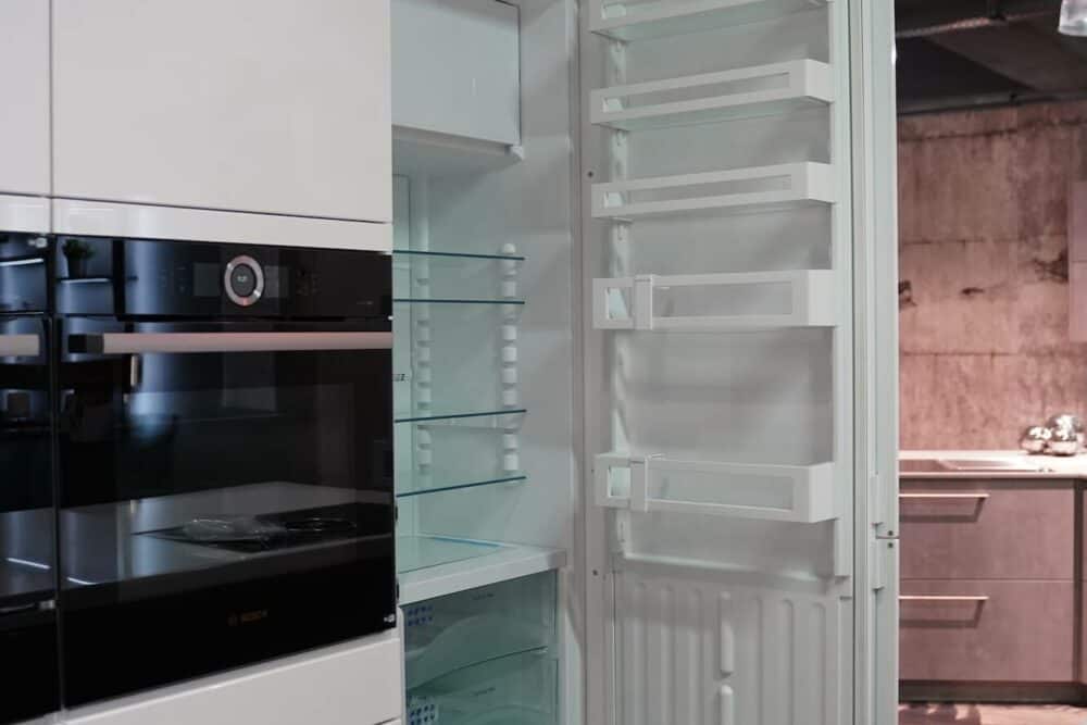 Ballerina Designküche Liebherr Einbau Kühlschrank