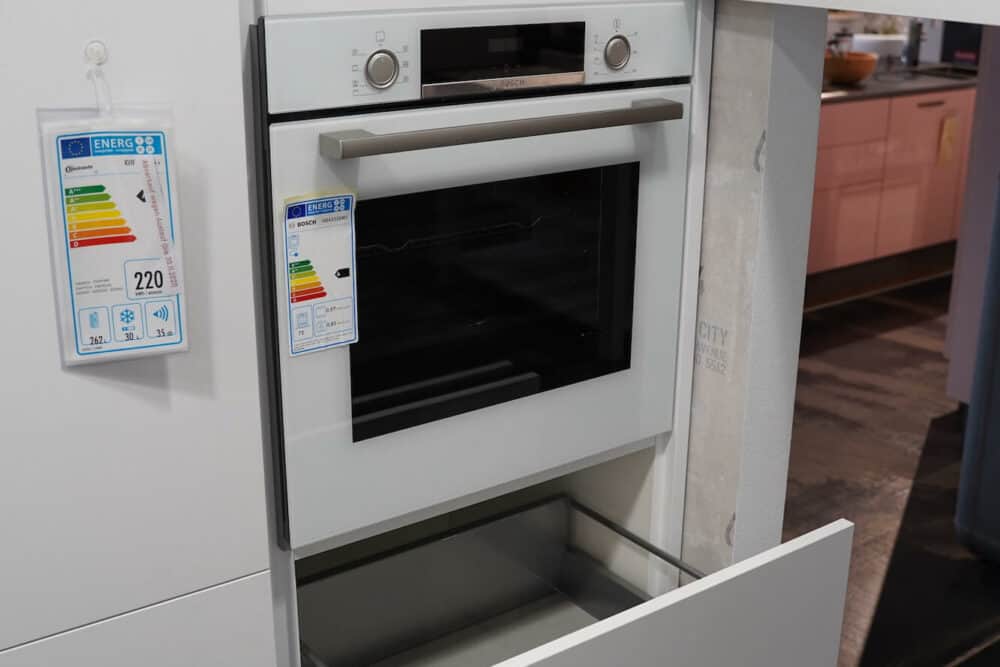 Bosch Einbaubackofen weiß modern
