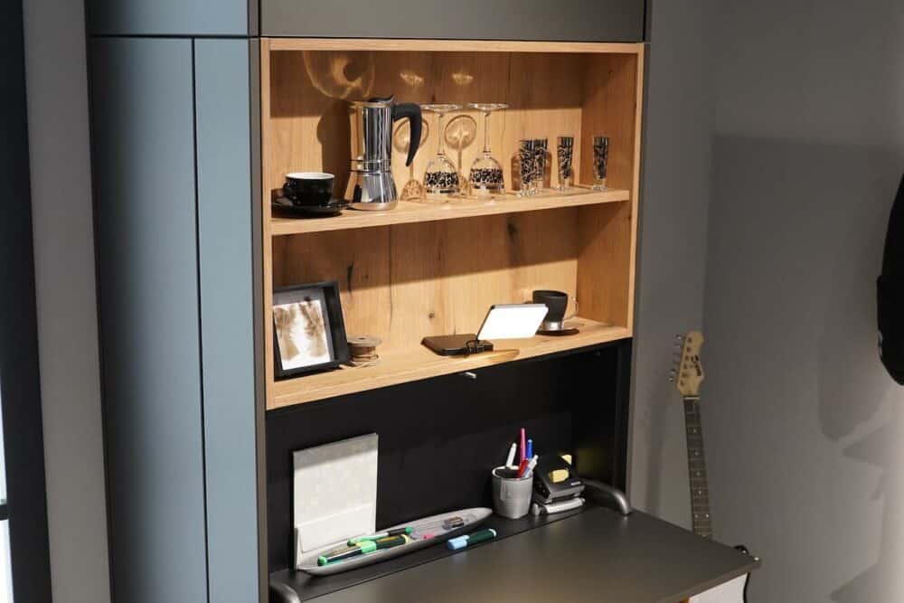 Ballerina Hochschrank Kleiderschrank Schreibtisch Regal