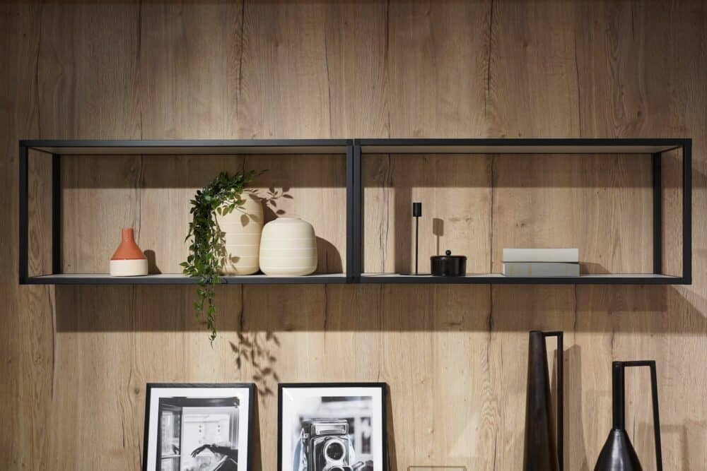 Industrial Style Regale schwarz Metall