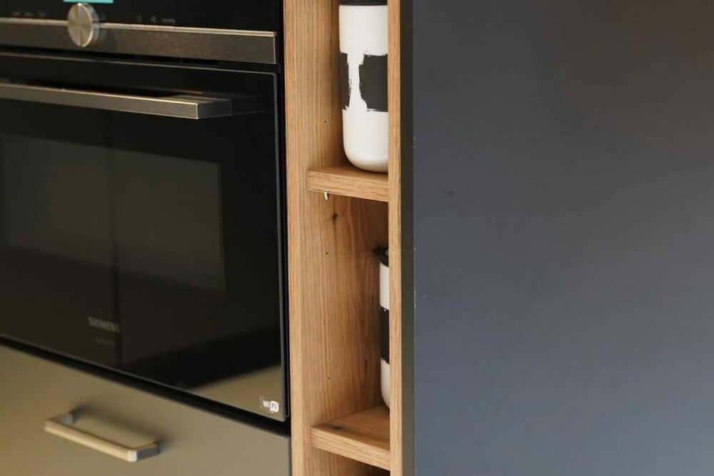 Offenes Regal Classik Oak Nachbildung Ballerina Küchen