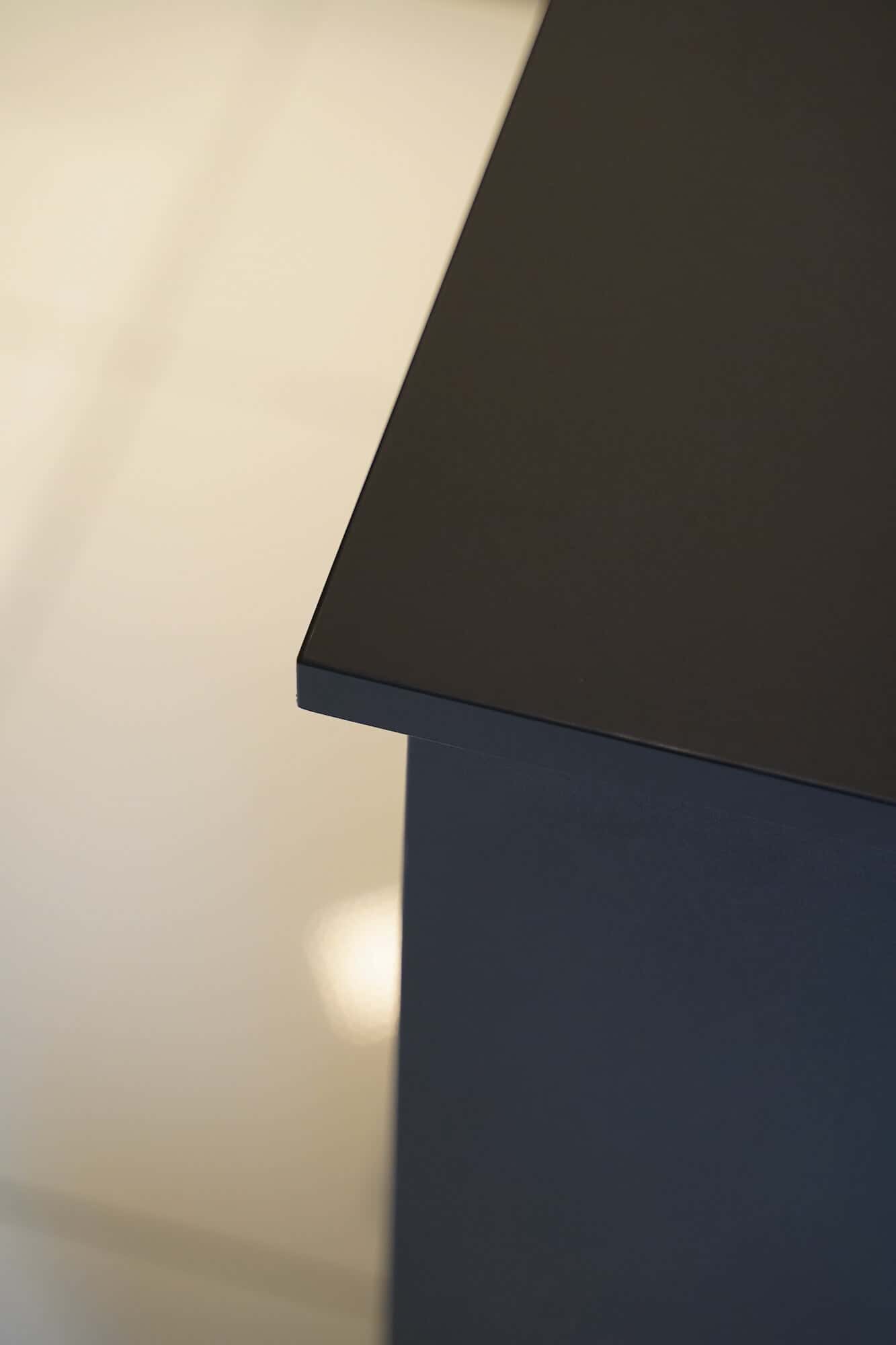 Resopal Arbeitsplatte Ballerina U-Küche Smart Glas