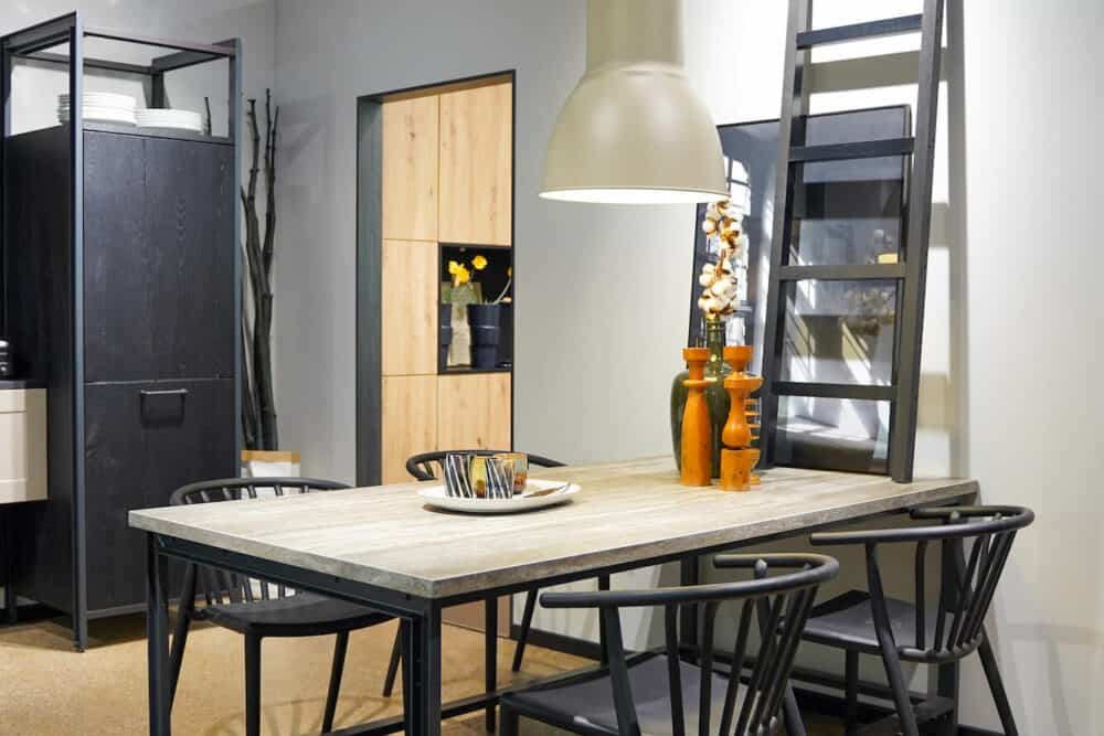 Esstisch Stühle Keramik Tisch Bauformat Landhaus Küchenzeile