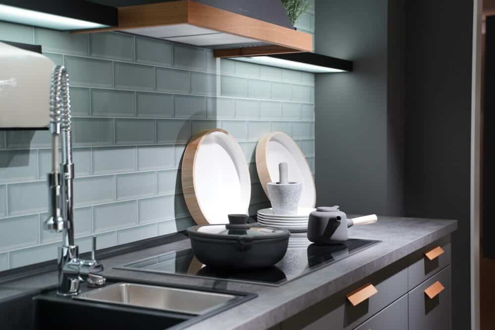 Gorenje Induktionskochfeld Burger Küchen grau