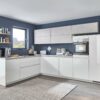 Nobilia Design L-Küche weiß