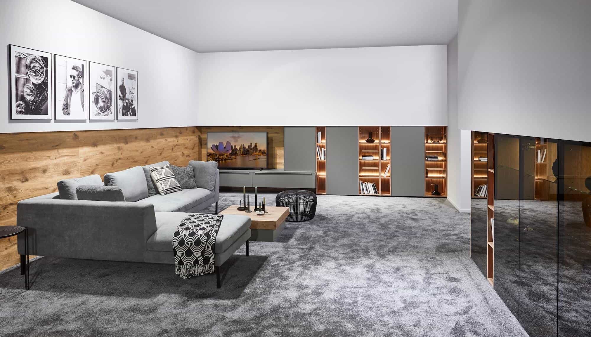 Nobilia Touch Couch Wohnzimmer Einrichtung Kommoden
