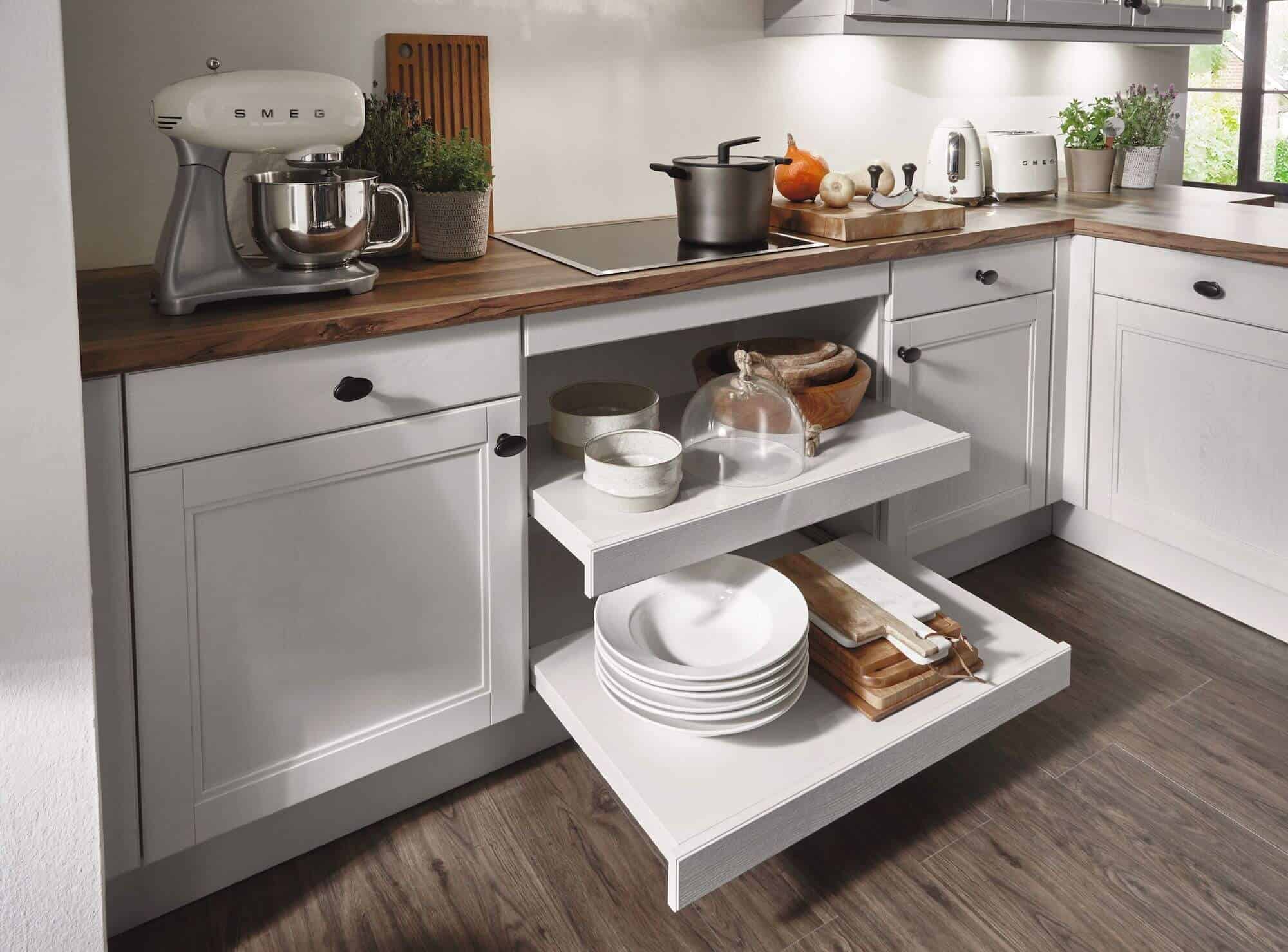 Nobilia L Küche im Landhausstil Magnolia – Bild 2