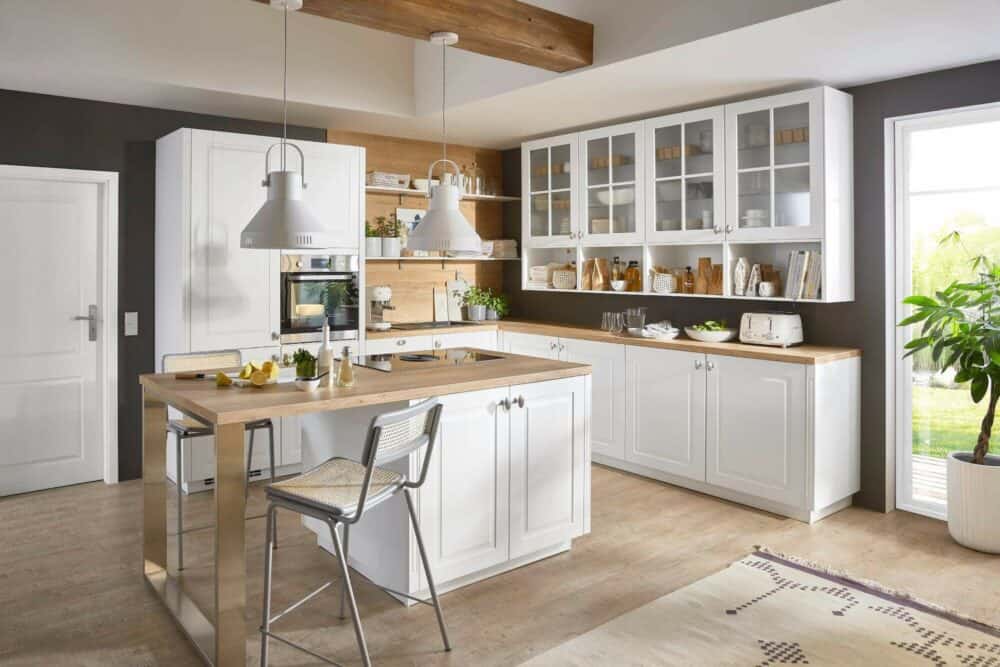 Nobilia Moderne Weiße Landhausküche Sylt