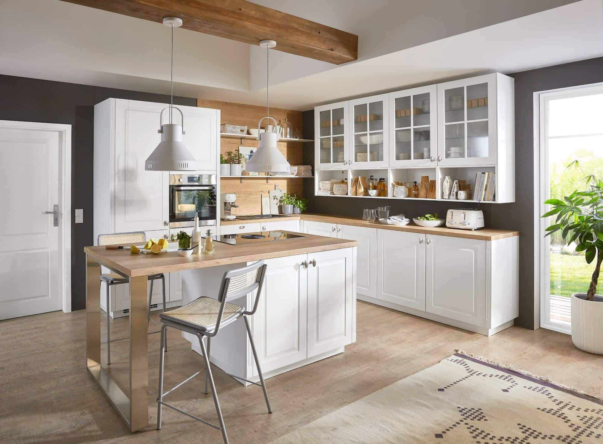 Nobilia Moderne Weiße Landhausküche Sylt