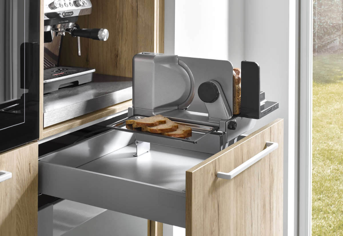Burger Moderne Inselküche Cora Brotmaschine
