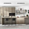 Nobilia Design Inselküche Eiche Bergamo
