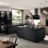 Nobilia Designinselküche Riva Nussbaum